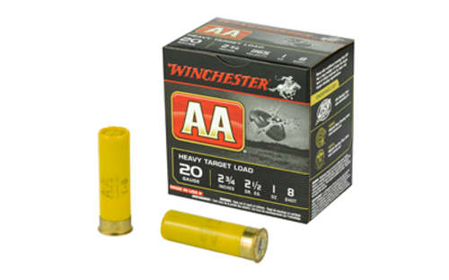 Ammunition Winchester Ammunition AA Heavy Target 20Gauge2.75" WIN AA HVY TRGT 20GA 2.75" #8 25/250